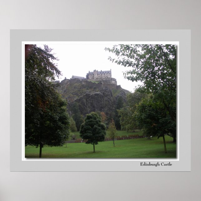 Edinburgh Castle Poster (Framsidan)