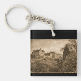 Edinburgh Castle Sepia Fotograf