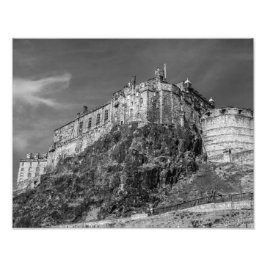 Edinburgh Castle, Skottland Fototryck