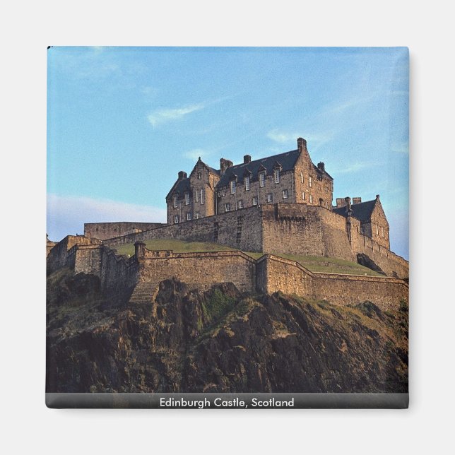 Edinburgh Castle, Skottland Magnet (Framsidan)