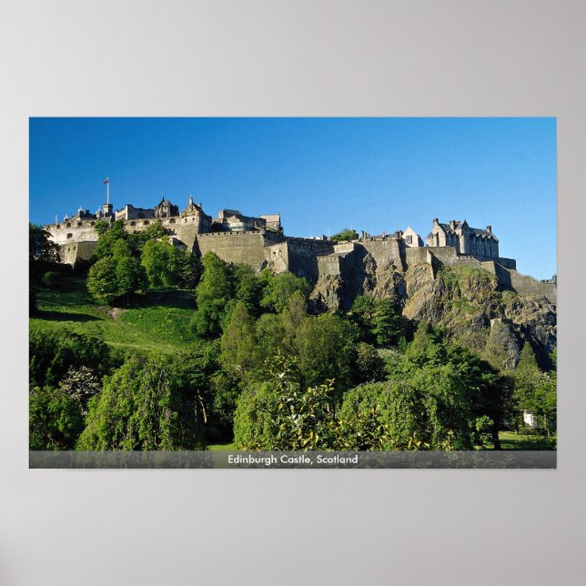 Edinburgh Castle, Skottland Poster (Framsidan)