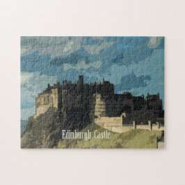 Edinburgh Castle, Skottland Pussel
