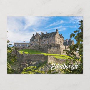 Edinburgh Castle, Skottland, Storbritannien Vykort