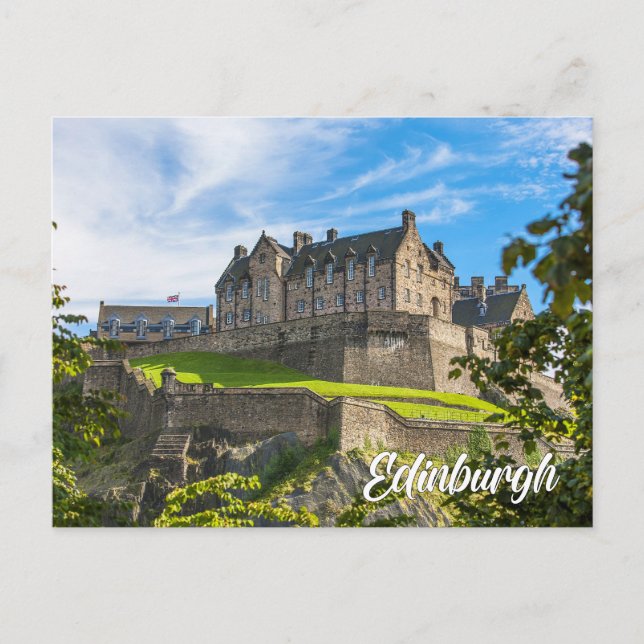 Edinburgh Castle, Skottland, Storbritannien Vykort (Framsida)