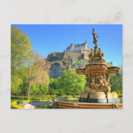 Edinburgh Castle, Skottland Vykort