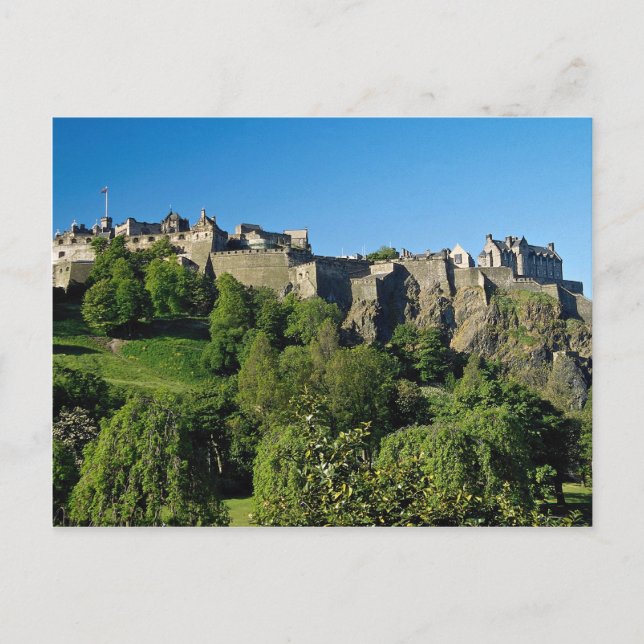 Edinburgh Castle, Skottland Vykort (Framsida)