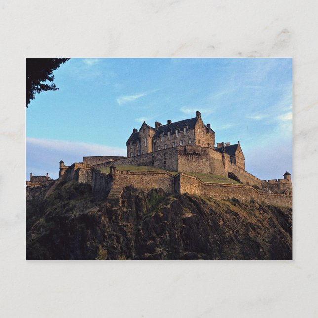 Edinburgh Castle, Skottland Vykort (Framsida)