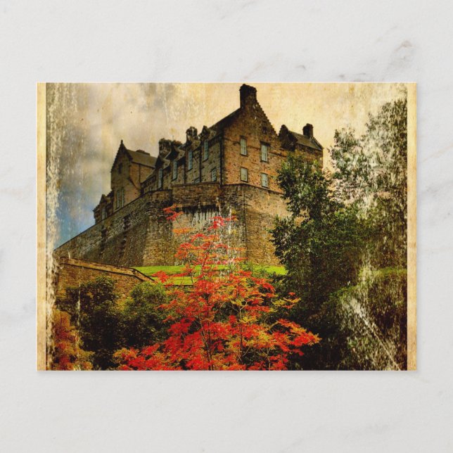 Edinburgh Castle Vykort (Framsida)