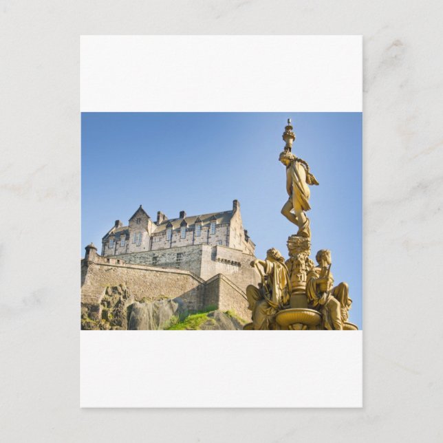 Edinburgh Castle Vykort (Framsida)