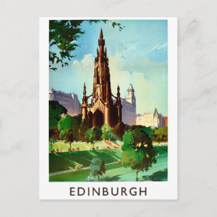 Edinburgh cathedral, Skottland, Förenade kungarike Vykort