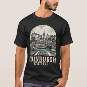 Edinburgh City Skottland T Shirt