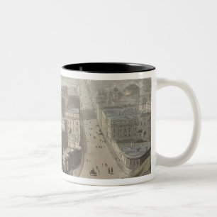 Edinburgh från den Calton backen, från 'en resa Två-Tonad Mugg
