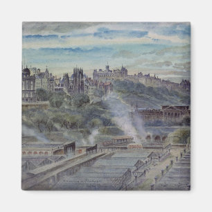 Edinburgh från near Sts Anthony kapell Magnet