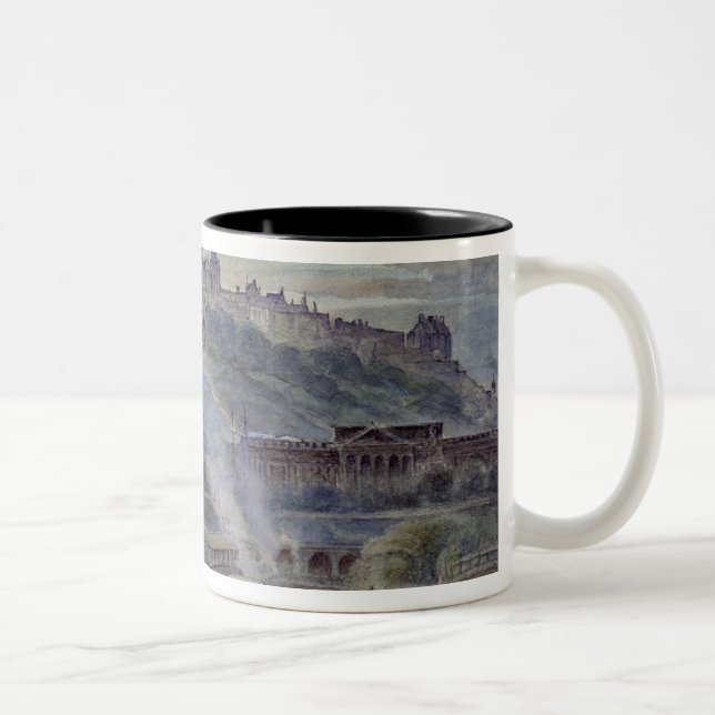 Edinburgh från near Sts Anthony kapell Två-Tonad Mugg (Höger)