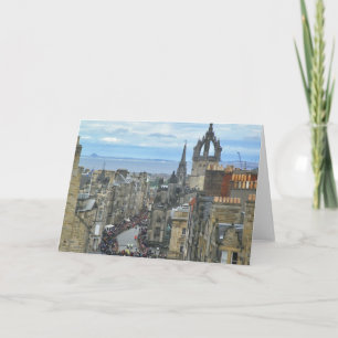 Edinburgh-hälsningskort Kort