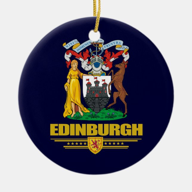 Edinburgh Julgransprydnad Keramik (Framsidan)