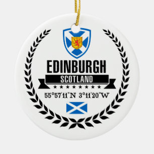 Edinburgh Julgransprydnad Keramik