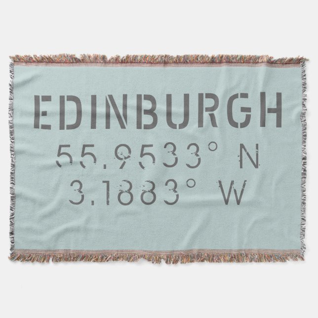 Edinburgh Latitude Longitud Filt (Framsidan)