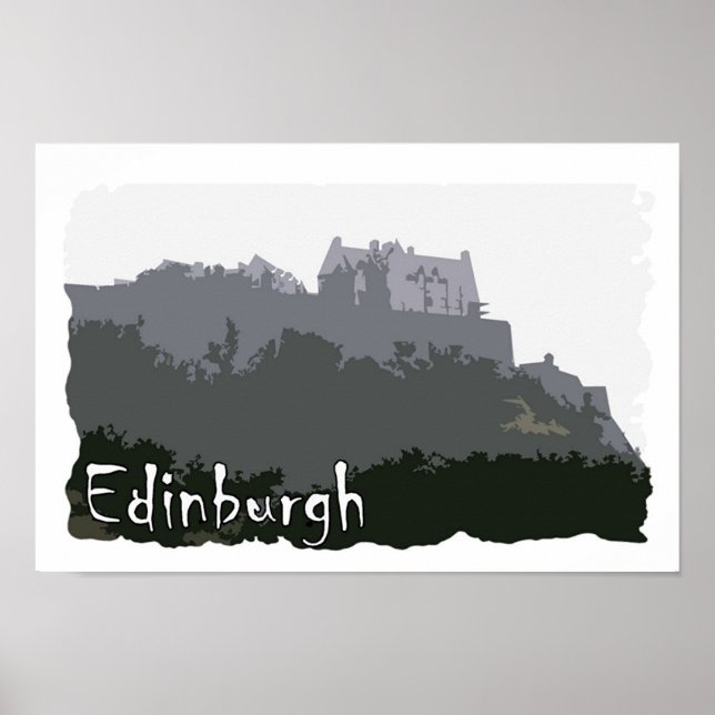 Edinburgh Mood Poster (Framsidan)