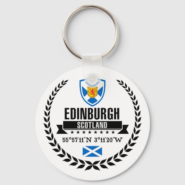 Edinburgh Nyckelring (Framsida)