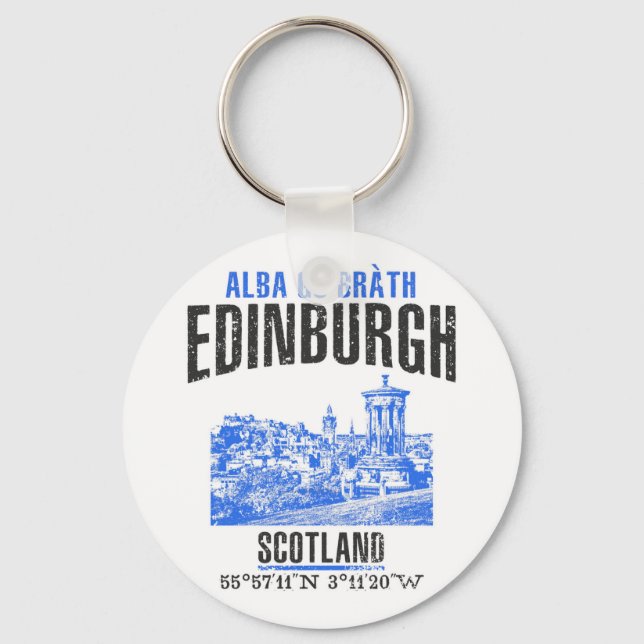 Edinburgh Nyckelring (Framsida)