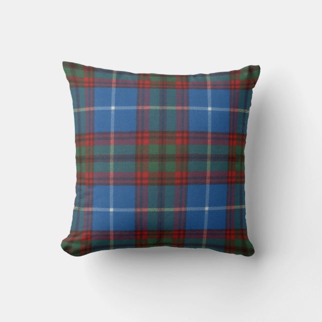 Edinburgh Original Scottish Tartan Kudde (Framsida)