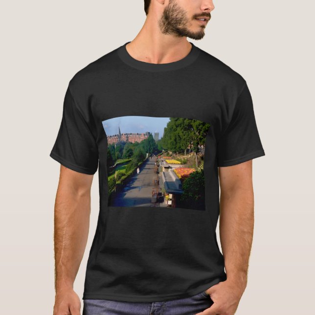 Edinburgh på sextiotalet t shirt (Framsida)