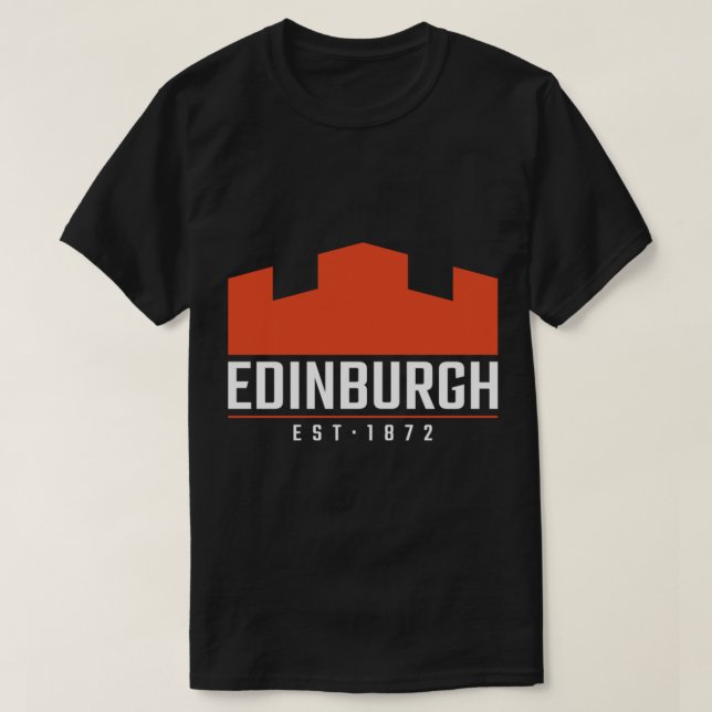 Edinburgh Rugby Logotyp 2 Essential T-Shirt (Design framsida)