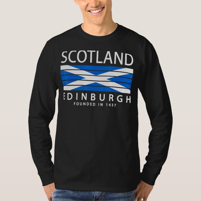 Edinburgh Scotland 1 T Shirt (Framsida)