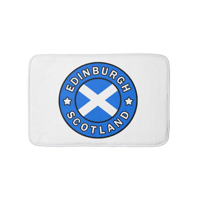 Edinburgh Scotland Badrumsmatta (Framsidan)