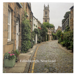 Edinburgh, Scotland cityscape Kakelplatta