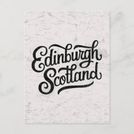 Edinburgh Scotland hand plockade Vykort