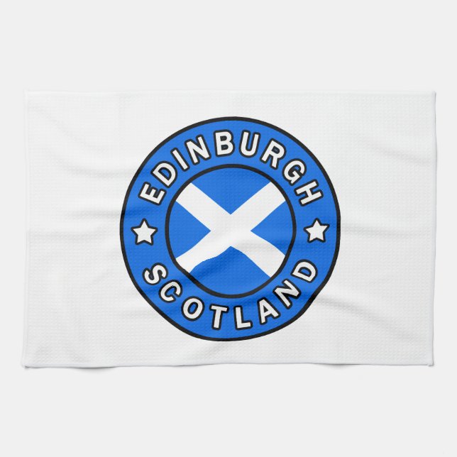 Edinburgh Scotland Kökshandduk (Horisontell)