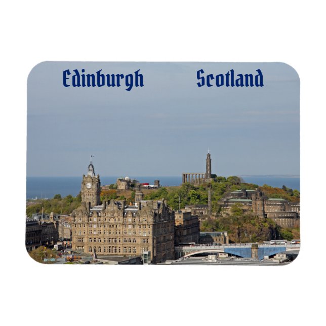 Edinburgh, Scotland Magnet (Horisontell)