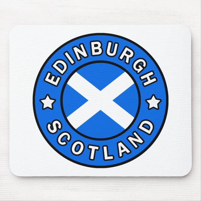 Edinburgh Scotland Musmatta (Framsidan)