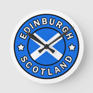 Edinburgh Scotland Rund Klocka