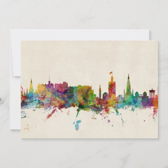 Edinburgh Scotland Skyline (Framsida)