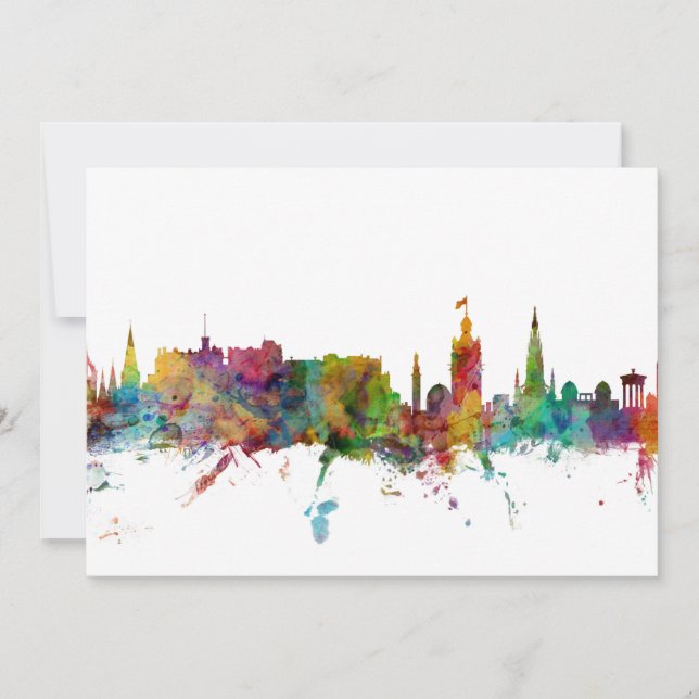 Edinburgh Scotland Skyline (Framsida)