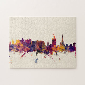 Edinburgh Scotland Skyline Pussel