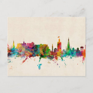 Edinburgh Scotland Skyline Vykort