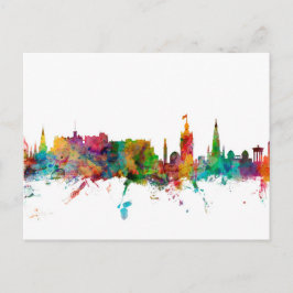 Edinburgh Scotland Skyline Vykort