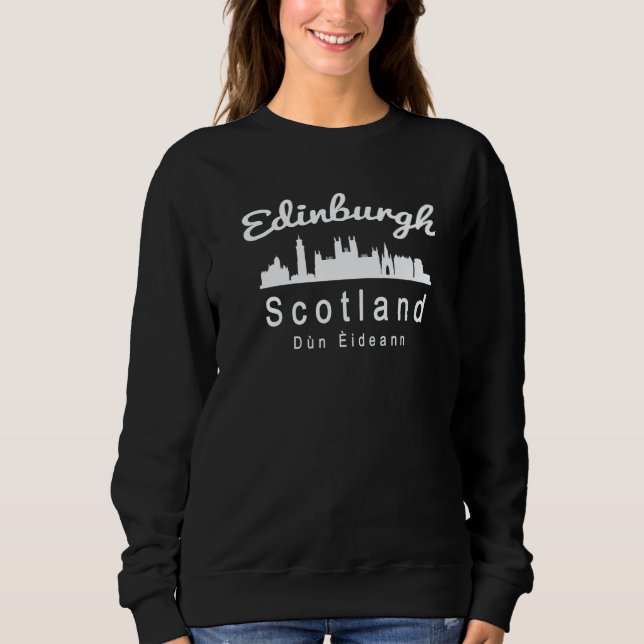 Edinburgh Scotland T Shirt (Framsida)