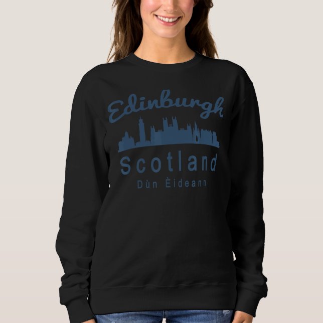 Edinburgh Scotland T Shirt (Framsida)