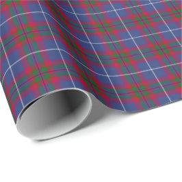 Edinburgh Scotland Tartan Mönster Presentpapper