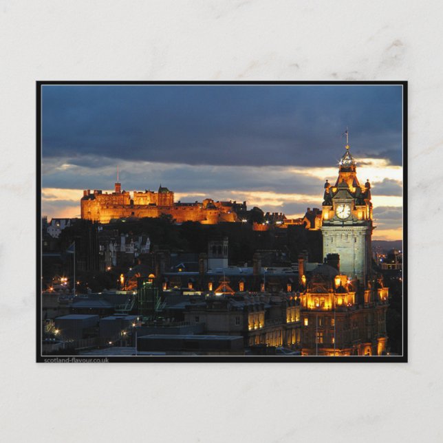 Edinburgh Scotland Vykort (Framsida)