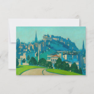 Edinburgh, Scottish Capital City (av George Henry) Kort