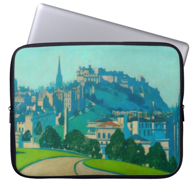 Edinburgh, Scottish Capital City (av George Henry) Laptop Fodral (Framsidan)