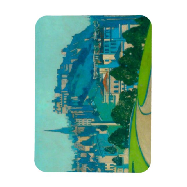 Edinburgh, Scottish Capital City (av George Henry) Magnet (Vertikal)