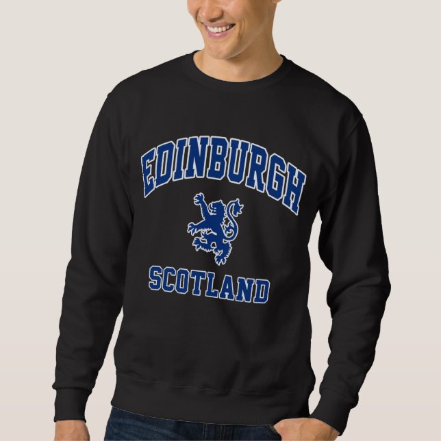 Edinburgh skotsk sweatshirt (Framsida)