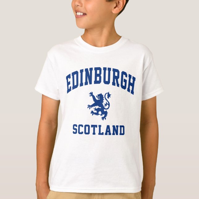 Edinburgh skotsk t-shirt (Framsida)